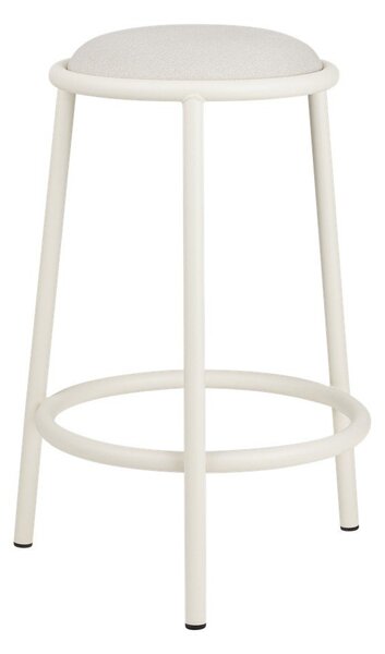 Бежов метален бар стол (височина на седалката 68 cm) Hogo – noo.ma