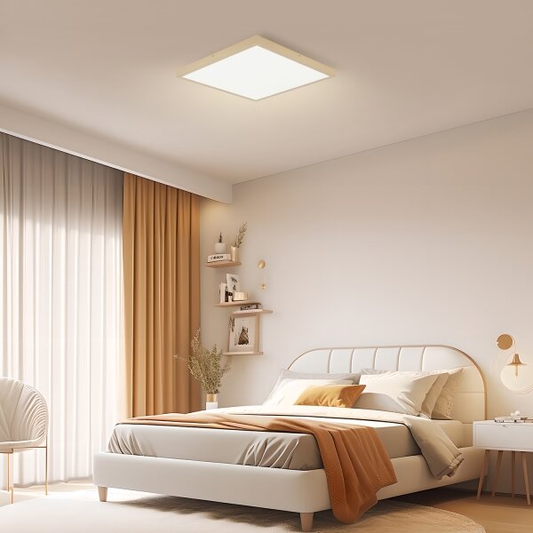 Brilagi - димируемо LED осветително тяло за баня FRAME SMART LED/50W/230V 60x60 IP44 + дистанционно управление