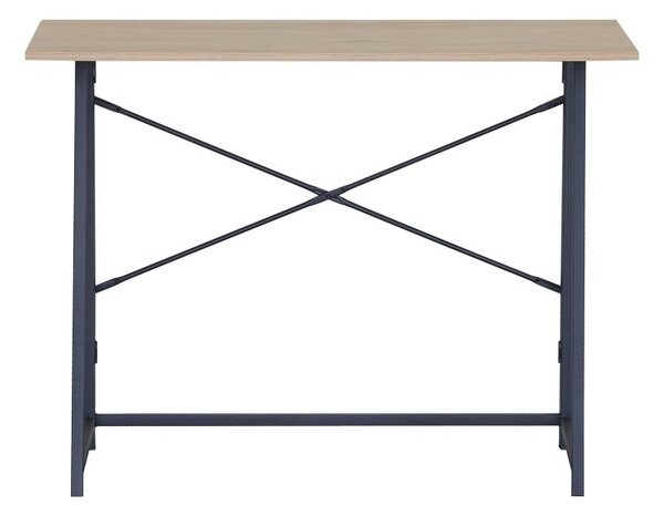 Сгъваемо бюро, Siklo, черно, 46x100x75,5 см