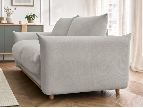 Светлосив сгъваем диван 214 cm Ernest – Bobochic Paris