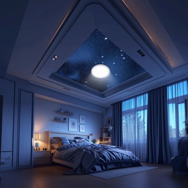 Aigostar - LED таванно осветително тяло LED/36W/230V + дистанционно управление