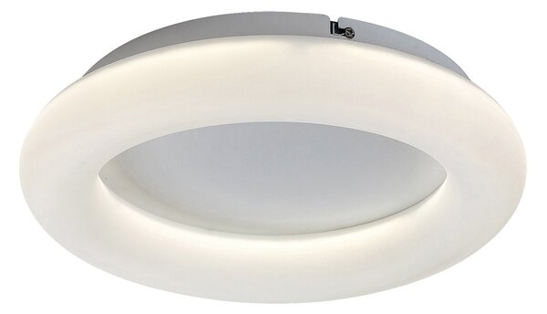 RABALUX Celie, indoor ceiling lamp, white metal lamp with white plastic shade, 24W, with shade: 2550lm, without shade: 2880lm, 4