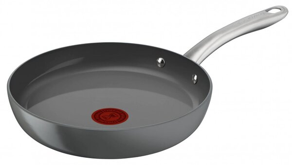 Тиган Tefal C4240743 Renew+, 30 см, Незалепващо покритие, Thermo-signal, Thermo-Fusion, Индукция, Сив