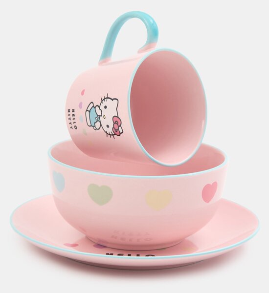 Sinsay - Керамична чаша Hello Kitty - многоцветен