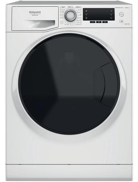 Пералня със сушилня Hotpoint Ariston NDD 11725 DA EE, клас E, капацитет пералня 11кг/7кг сушилня, свободностояща, 60 cm, бяла