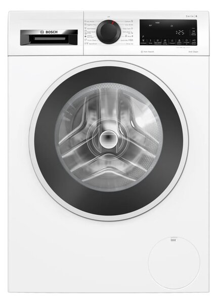 Перална машина Bosch WGG244Z2BY, клас A, 9 кг. капацитет, 1400 оборота в минута, свободностояща, 60cm ширина, SpeedPerfect, Iron Assist, AntiStain, бяла