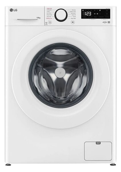 Перална машина LG F4WR510SWW, клас A, 10 кг. капацитет, 1400 оборота в минута, 12 програми, свободностояща, 60 cm. ширина, AI DD, LG ThinQ, бяла
