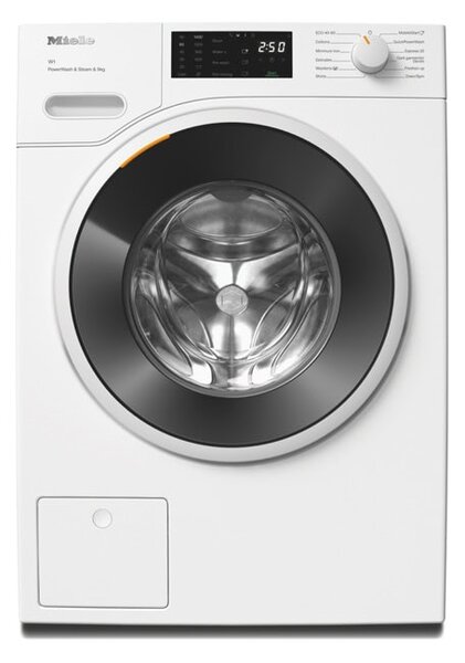 Перална машина Miele WWD380 WCS, клас A, 9 кг. капацитет, 1400 оборота в минута, 10 програми, свободностояща, 59.6cm ширина, SteamCare, PowerWash, CapDosing, AddLoad, бяла