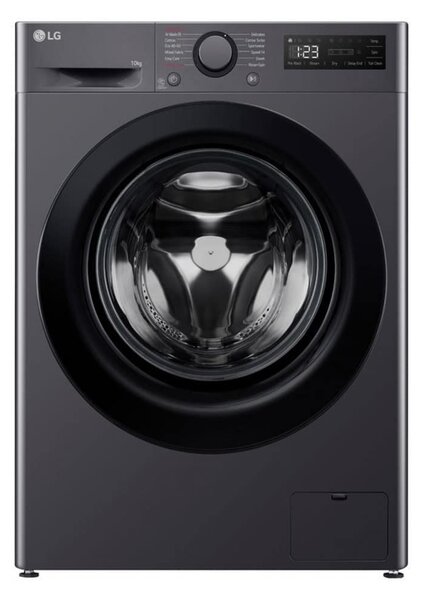 Перална машина LG F4WR510SBM, клас A, 10 кг. капацитет, 1400 оборота в минута, 12 програми, свободностояща, 60 cm. ширина, отложен старт, AI DD, черна