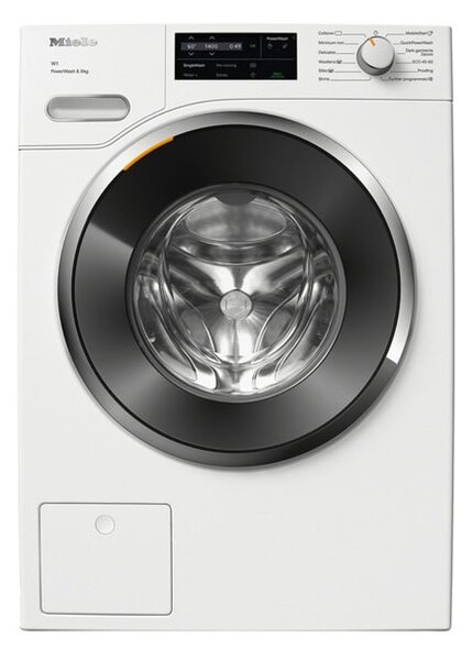 Перална машина Miele WWG360 WCS, клас A, 9 кг капацитет, 1400 оборота в минута, 12 програми, свободностояща, 59.6cm ширина, CapDosing, AddLoad, бяла