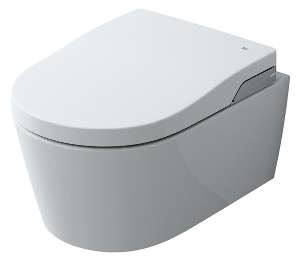 Wc комплект за вграждане ROCA /Inspira In-Wash®, Rimless+структура Duplo+бутон/