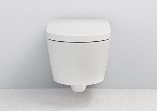 Wc комплект за вграждане ROCA /Inspira In-Wash®, Rimless+структура Duplo+бутон/