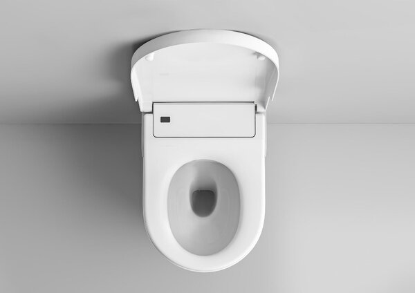Wc комплект за вграждане ROCA /Inspira In-Wash®, Rimless+структура Duplo+бутон/