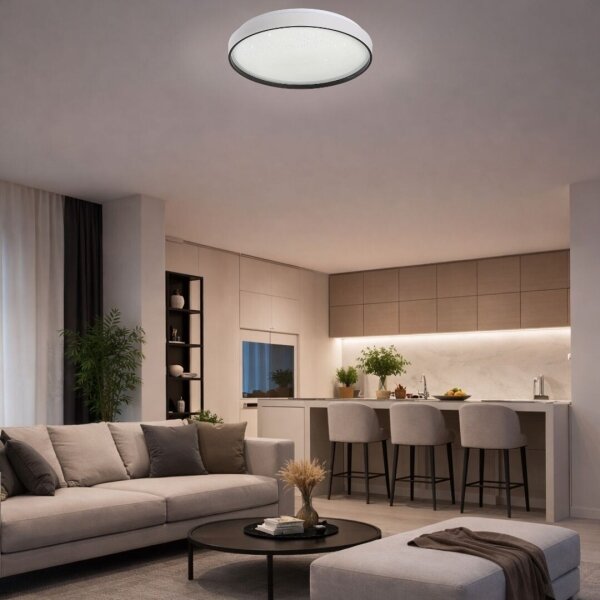 Rabalux 71450 - LED димируема таванна лампа ZERAVA LED/60W/230V 3000-6500K Ø 58 см + с дистанционно управление