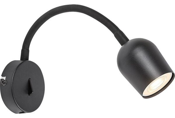 Rabalux 73113 - Стенен спот LIANET 1xGU10/15W/230V черен