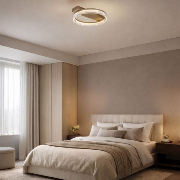 Rabalux 71471 - димируемо LED таванно осветително тяло RIVONA LED/18W/230V 3000-6500K 37x33 см + дистанционно управление