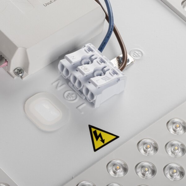 Kanlux 46282-LED димируемо осветително тяло LIXAN 65W/230V 3000–6500K Ø 48,6 см бяло/сребристо + дистанционно управление