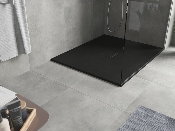 Mexen Hugo правоъгълна душ кабина SMC 120 x 100 см, черна - 42701012