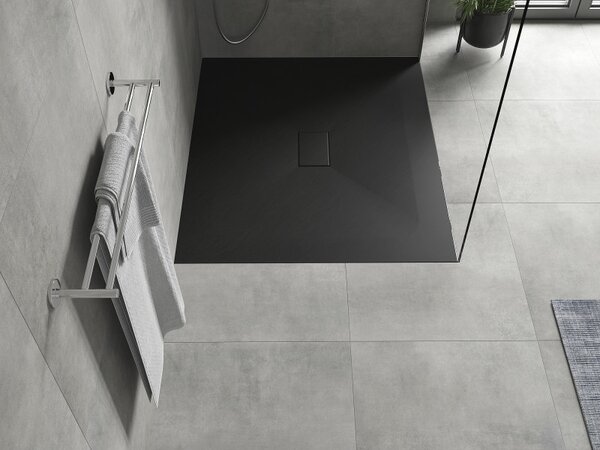Mexen Hugo правоъгълна душ кабина SMC 120 x 100 см, черна - 42701012