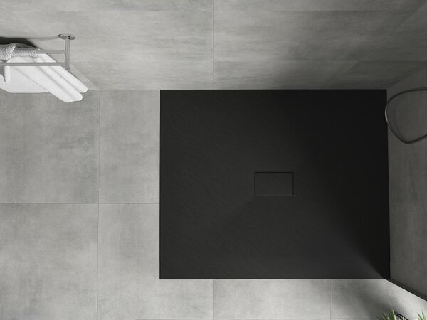 Mexen Hugo правоъгълна душ кабина SMC 120 x 100 см, черна - 42701012