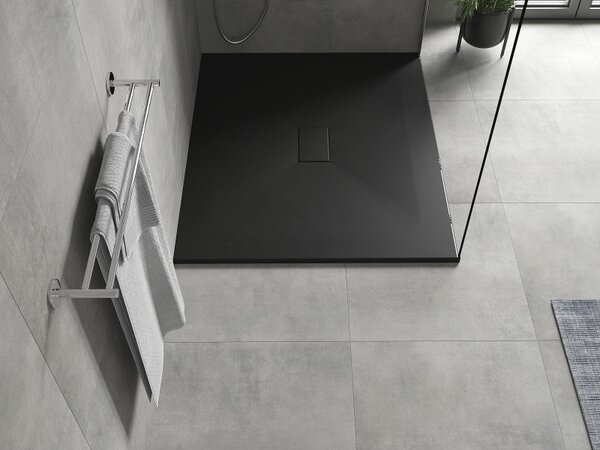 Mexen Hugo правоъгълна душ кабина SMC 120 x 100 см, черна - 42701012