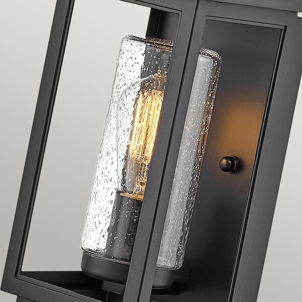 Quintiesse QN-ATWATER-S-BK - Външна стенна лампа ATWATER S 1xE27/60W/230V IP44 черна