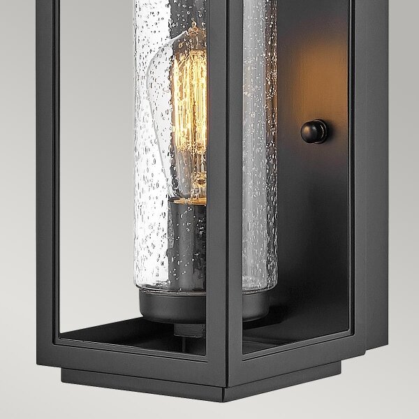 Quintiesse QN-ATWATER-S-BK - Външна стенна лампа ATWATER S 1xE27/60W/230V IP44 черна