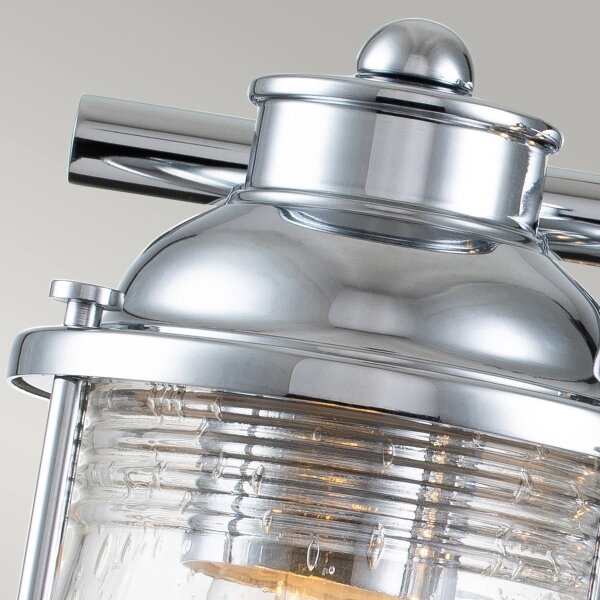 Quintiesse QN-ASHLANDBAY3-PC-BATH-Външна стенна лампа ASHLAND BAY 3xE27/60W/230V IP44