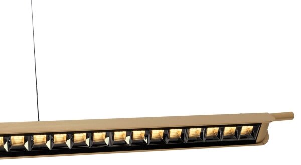 MAXLIGHT P0596 - LED полилей с кабелно окачване JO-JO LED/40W/230V златен