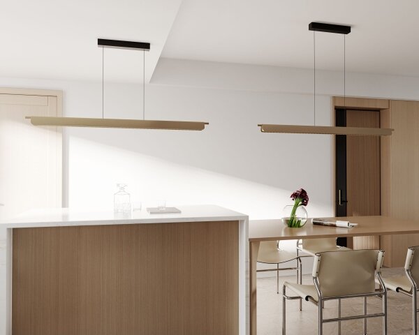MAXLIGHT P0596 - LED полилей с кабелно окачване JO-JO LED/40W/230V златен