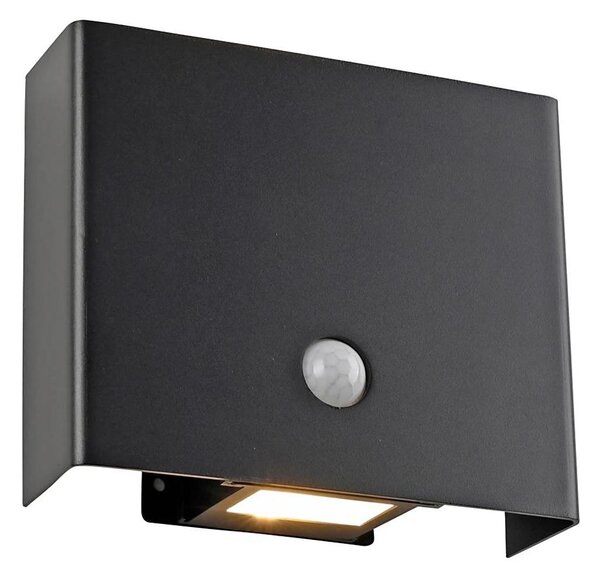 JUST LIGHT. 19471-18 - LED външно осветително тяло с датчик 2xLED/1,25W/3,7V 440
