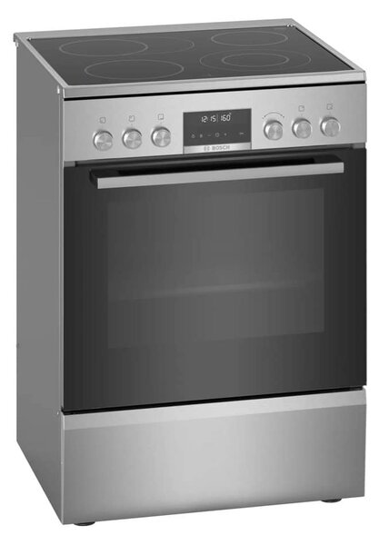 Готварска печка Bosch HKS79U250, 63л. обем, 4 нагревателни зони, 3D Hotair, AutoPilot 30, инокс