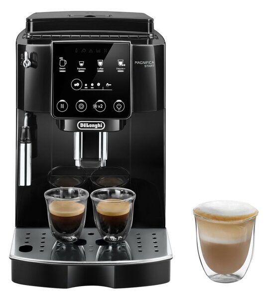 Кафеавтомат DeLonghi Magnifica Start (ECAM220.21.B), 1450W, 15bar, 1.8l вместимост на резервоара за вода, Aroma функция, черен
