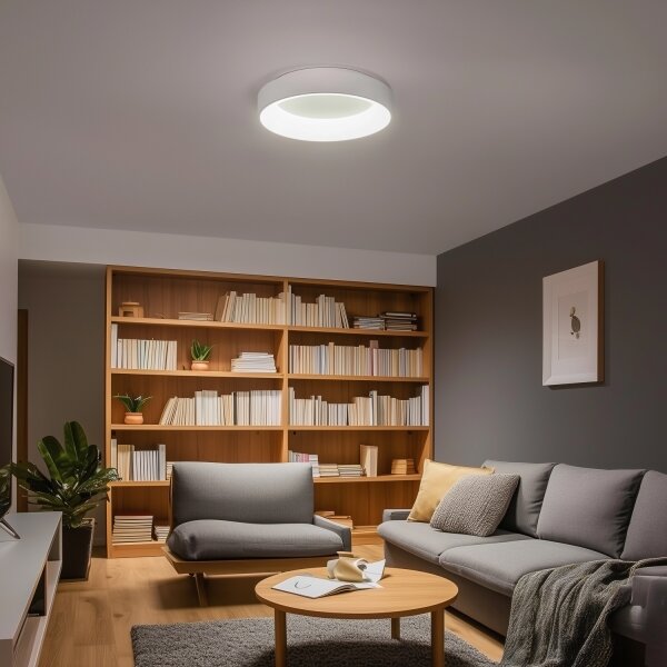 Brilagi - Димируемо LED таванно осветително тяло FALCON LED/40W/230V 3000-6500K + дистанционно управление