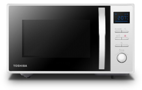 Микровълнова фурна Toshiba MW2-AC25T(WH), с грил, механично управление, 25л. обем, 5 степени на мощност, бяла