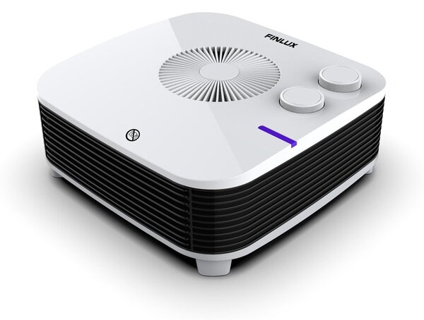 Вентилаторна печка Finlux FFH-25123 ADI, 2000W, 3 режима на работа, до 20 м2 отопляема площ, бяла