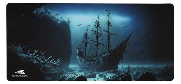Подложка за мишка SBOX Baracuda LEVIATHAN, гейминг, многоцветна, 750 x 350 x 3 мм