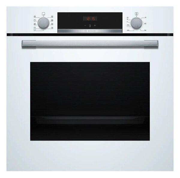 Фурна за вграждане Bosch HBA534BW3, клас A+, 71л. обем, 3D Hotair, EcoClean Direct Plus, бяла