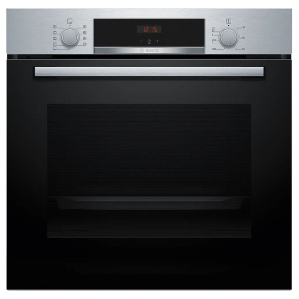 Фурна за вграждане Bosch HBA534ES3, клас A+, 71л. обем, 3D система за равномерно печене, инокс