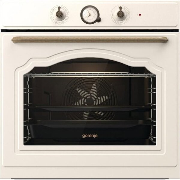 Фурна за вграждане Gorenje BOS67371CLI, клас А, 77л. обем, 13 програми, AirFry готвене с горещ въздух, FrozenBake, GentleBake, бежова