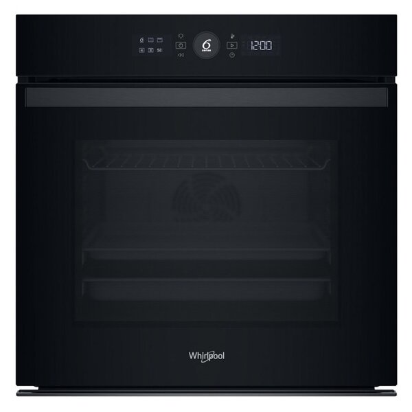 Фурна за вграждане Whirlpool WOI4S8HM2SBA, клас A+, 73л. обем, хидролитично почистване, функция Ready2Cook, черна