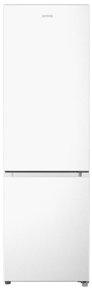 Хладилник с фризер Gorenje NRK418EEW4, клас E, 255л. общ обем, свободностоящ, 215kWh/годишно разход на енергия, CrispZone, FastFreeze, бял