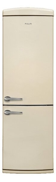 Хладилник с фризер Finlux FXCARE 373020 BEE BEIGE, клас E, 330 л. общ обем, свободностоящ, 250 kWh/годишно разход на енергия, No Frost, бежов
