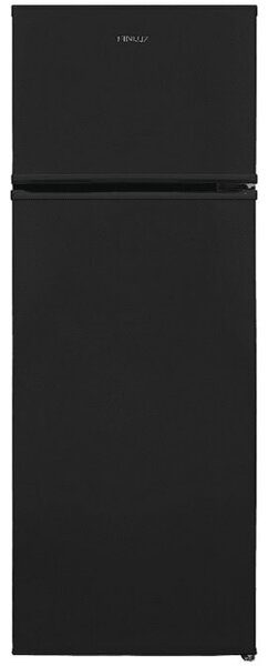 Хладилник с фризер Finlux FXRA 260BE, клас E, 213 л. общ обем, свободностоящ, 177 kWh/годишно, черен