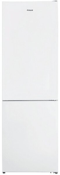 Хладилник с фризер Finlux FXCA 37900 NFE, клас E, 295 л. общ обем, свободностоящ, 239 kWh/годишно, No Frost, LED осветление, бял