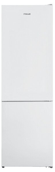 Хладилник с фризер Finlux FXCA 3890NFE, клас E, 327 л. общ обем, свободностоящ, 238kWh/годишно, No Frost, LED осветление, бял