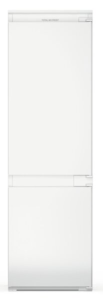 Хладилник с фризер Indesit INC18 T112, клас E, 250л. общ обем, за вграждане, 224kWh/годишно разход на енергия, EasyTake, Total No Frost, бял
