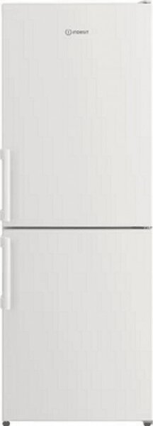 Хладилник с фризер Indesit IB55 532 W, клас E, 229 л. общ обем, свободностоящ, 212 kWh/годишно, LED осветление, бял