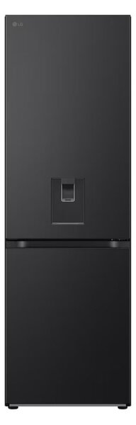 Хладилник с фризер LG GBF3102EEV, клас E, 343 л. общ обем, свободностоящ, 267 kWh/годишно разход на енергия, NatureFRESH, Moist Balance Crisper, черен