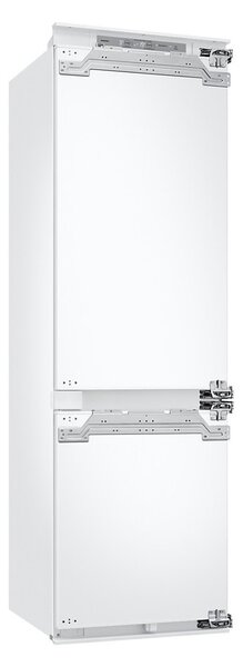 Хладилник с фризер Samsung BRB80F26BDF0EO, клас D, 264 л. общ обем, за вграждане, 185 kWh/годишно, Metal Cooling, Optimal Fresh+, бял